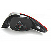Peugeot 206 10.1998- zadní lampy red white LED BAR