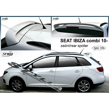 Seat Ibiza ST combi 2010+ zadní spoiler (EU homologace) Seat Ibiza ST combi 2010+ zadní spoiler (EU homologace)