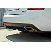 Středový spoiler zadního nárazníku pro Škoda Octavia RS Facelift Mk3, Maxton Design (Carbon-Look)