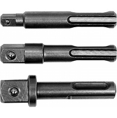 Sada adaptérů SDS+ 1/4", 3/8", 1/2"