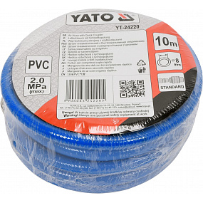 Hadice vzduchová PVC 8mm, 10m