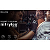 Černé nitrilové rukavice Mercator Nitrylex Basic velikost XL 100 ks.