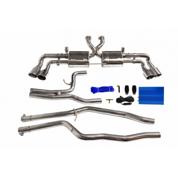 Výfukový systém CatBack Porsche Cayenne 958.2 3.0T/3.6T 15-17 Aktivní