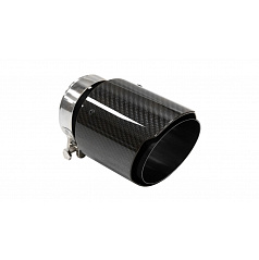 Koncovka tlumiče 101mm vstup 63mm Carbon Gloss