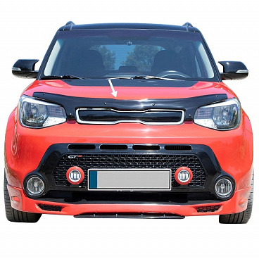 Deflektor přední kapoty Kia Soul 2014-19 Deflektor přední kapoty Kia Soul 2014-19