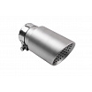 Koncovka tlumiče 89mm vstup 70mm Kartáčovaná