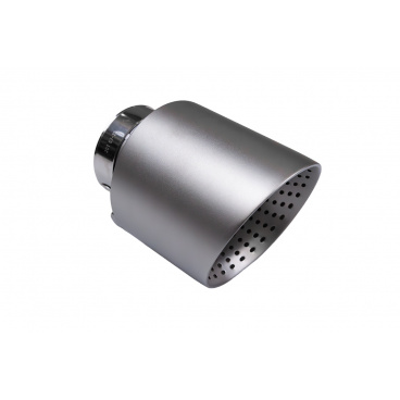 Koncovka tlumiče 114mm vstup 70mm Kartáčovaná