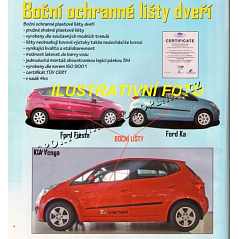 Boční ochranné lišty dveří (F-6), Opel Corsa C, 2000-2006, 3 dveř.