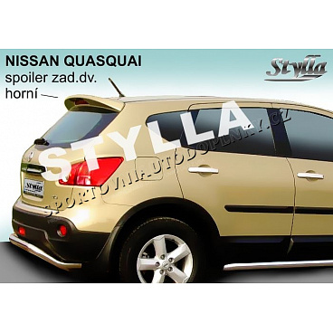 NISSAN QUASQUAI 2007+ spoiler zad. dveří horní NISSAN QUASQUAI 2007+ spoiler zad. dveří horní