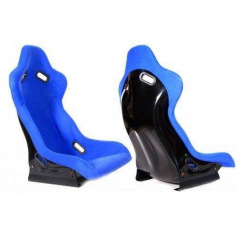 Sportovní sedadlo RALLY Velur Modrý