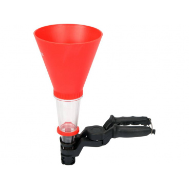 Nálevka na motorový olej s držadlem