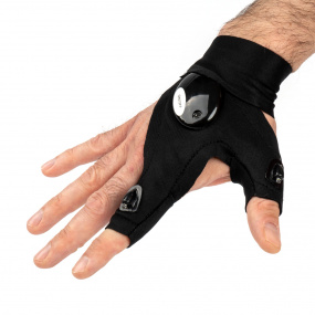 Svítilna rukavice s LED svítilnou AMIO-03107 Svítilna rukavice s LED svítilnou AMIO-03107