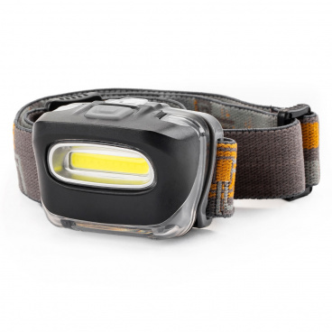 Svítilna - čelovka LED COB Headlamp 3xAAA 150Flux IPX3