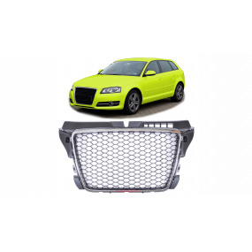 Gril Audi A3 8P Facelift Chrom & Černý