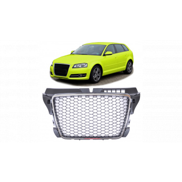 Gril Audi A3 8P Facelift Chrom & Černý