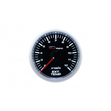 Přídavný budík Depo Racing Teplota výfukových plynů 52 mm