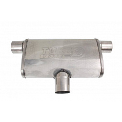 Střední zadní tlumič 63,5mm TurboWorks LT 409SS 355mm