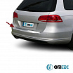 Nerez broušený kryt hrany zadního nárazníku Omtec VW Passat 2010-15 kombi
