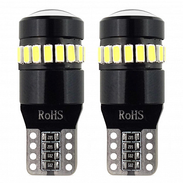 Žárovka 18 SMD 3014 + 1SMD 1SMD T10 W5W White 12V / 24V CANBUS