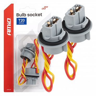 Patice objímky žárovky T20 LED 12V W21W WY21W W3x16d 7440 T20 2 ks. Patice objímky žárovky T20 LED 12V W21W WY21W W3x16d 7440 T20 2 ks.