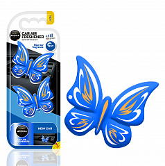 Osvěžovač vzduchu AROMA FANCY SHAPES BUTTERFLY New Car