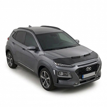 Převlek přední části kapoty černý Hyundai Kona 2017-23 Převlek přední části kapoty černý Hyundai Kona 2017-23