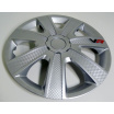 Kryty kol VR Carbon silver  13-16 (sada 4 ks)