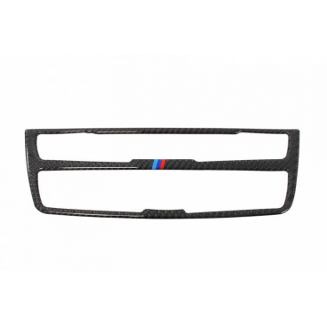 Karbonová fólie ovládání rádia a klimatizace BMW F30 F34