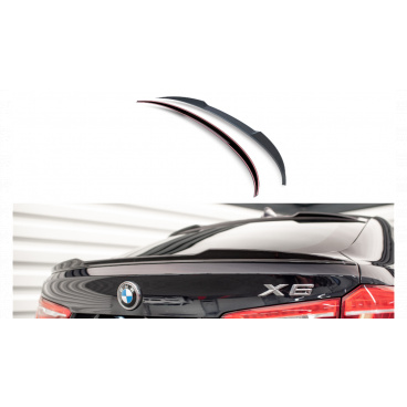 Prodlužovací spoiler BMW X6 F16 F86 M-Pack 3D v.1 Lesklá černá