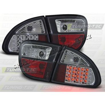 SEAT LEON 1999-04 ZADNÍ LED LAMPY BLACK SEAT LEON 1999-04 ZADNÍ LED LAMPY BLACK