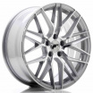 JR Wheels JR28 18x7,5 ET40 5x112 Stříbrná Leštěná Čelní Strana
