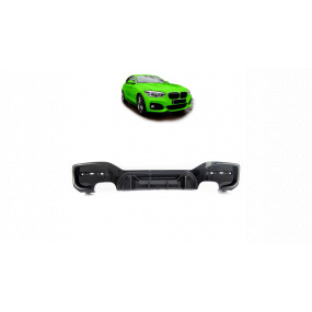 Difuzor BMW 1 F20 F21 Facelift Zadní Carbon Look