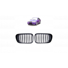 Gril BMW 3 E46 jednotlivé žebro Matná černá