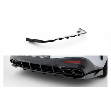 Splitter Mercedes-Benz AMG GT 63 C192 Zadní Středový s Difuzorem v.2