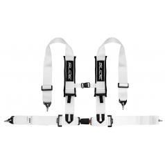 Sportovní pásy Slide V2 Bílé 4P 3" E4