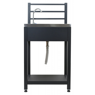 Modul stůl s dřezem TORINO 1 pro venkovní kuchyň 60x47x123cm