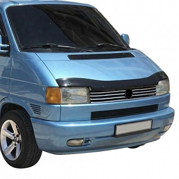 Deflektor přední kapoty VW T4 1995-2003 (jen pro model s hranatýma světlama jak je na fotce) Deflektor přední kapoty VW T4 1995-2003 (jen pro model s hranatýma světlama jak je na fotce)