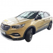 Ochranné boční lišty na dveře, Opel Grandland X, 2017+