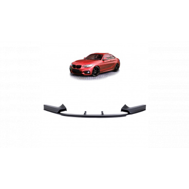 Přídavný díl BMW 2 F22 F23 Nárazník Přední Matná Černá