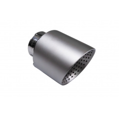 Koncovka tlumiče 114mm vstup 70mm Kartáčovaná