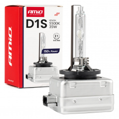 Xenonová žárovka výbojka xenon D1S 5500K AMiO 150% POWER