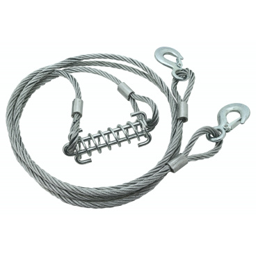 Lano vyprošťovací 7000kg s karabinami odpružené