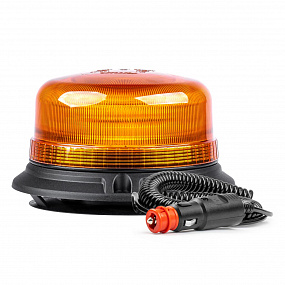 Výstražná blikající majáková lampa 36 LED magnet R65 R10 12V 24V W03m