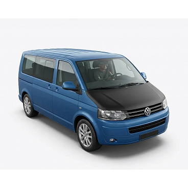 Převlek kapoty černý karbon VW T5 2010-15 Převlek kapoty černý karbon VW T5 2010-15