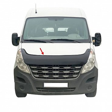Deflektor přední kapoty Renault Master III 2010-14, Opel Movano III 2010-18 Deflektor přední kapoty Renault Master III 2010-14, Opel Movano III 2010-18