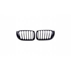 Gril BMW X3 F25 X4 F26 Facelift jednotlivé žebro Matná černá