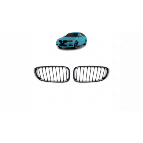 Gril BMW 3 F34 jednotlivé žebro Lesklá černá Gril BMW 3 F34 jednotlivé žebro Lesklá černá