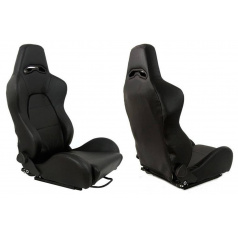 Sportovní křeslo DRAGO Kůže Černá