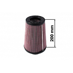 Sportovní vzduchový filtr TurboWorks průměr 60-76 mm, výška 200 mm
