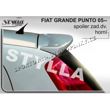 FIAT GRANDE PUNTO 05+ spoiler zad. dveří horní
